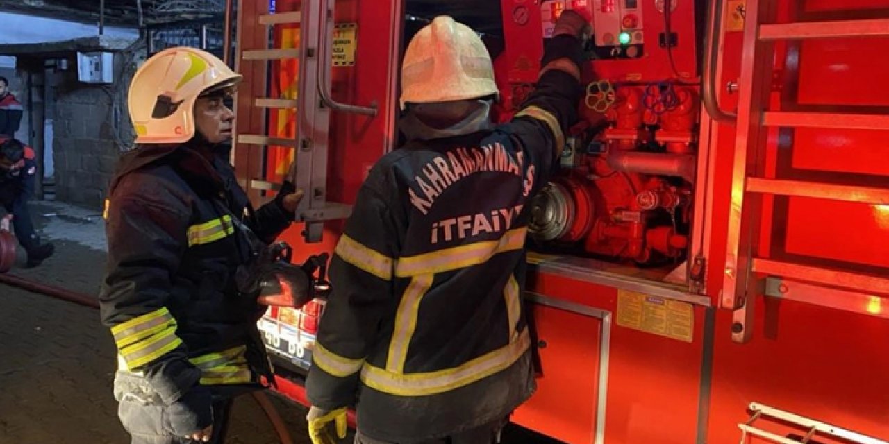 Tüp patlaması sonucu bir ev alevlere teslim oldu
