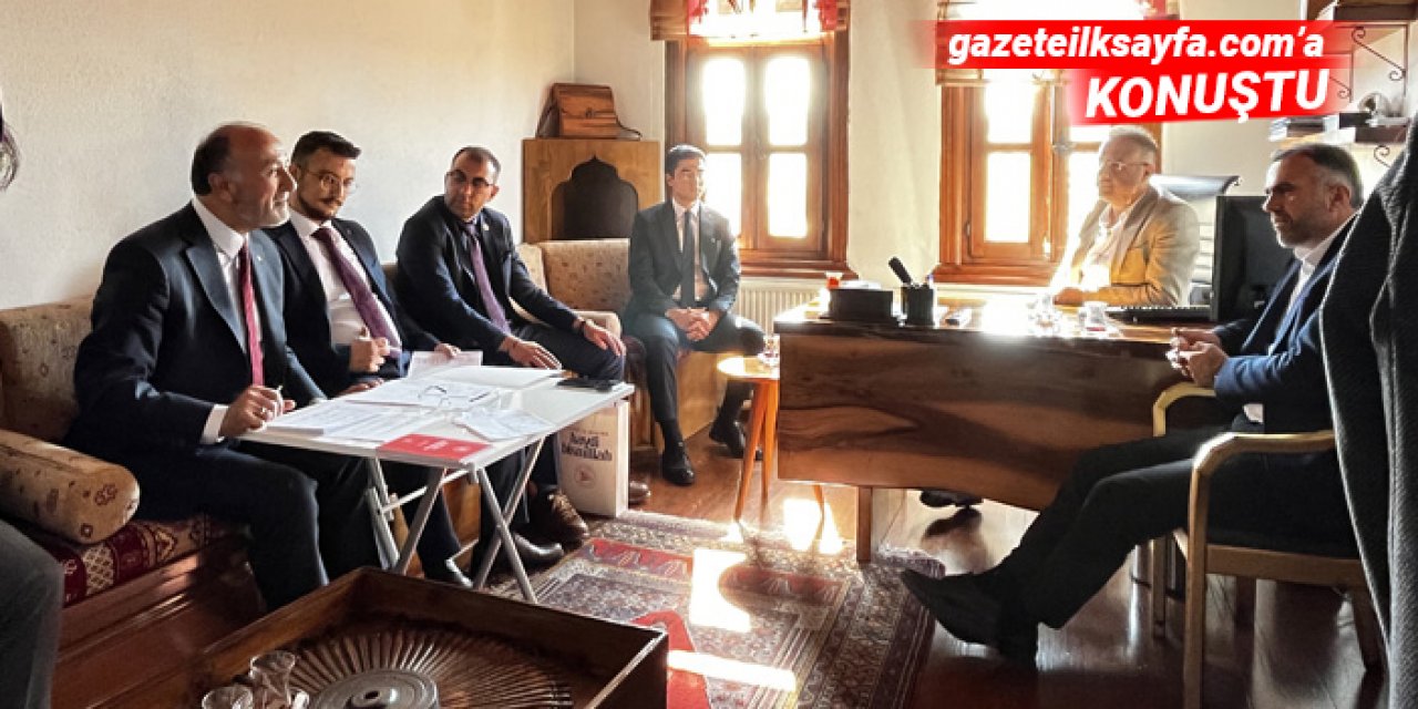 Saadet Partisi’nden gazetemize ziyaret: Ankara’nın sorunları masaya yatırıldı