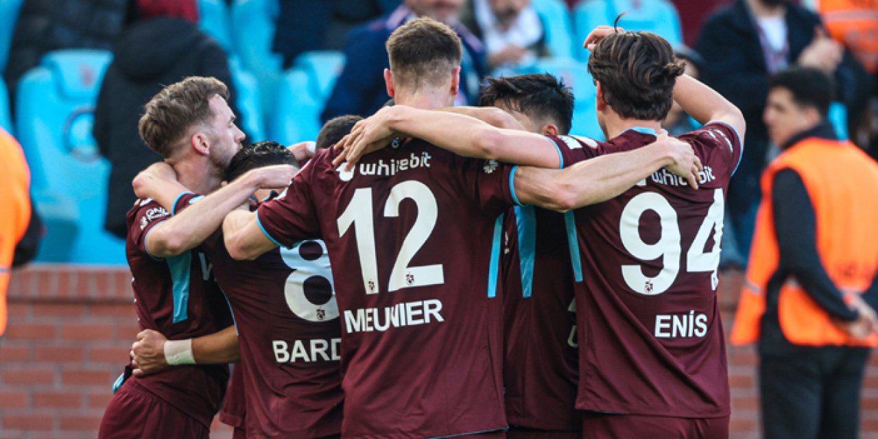 Trabzonspor, Adana Demirspor karşısında 3 puanı tek golle aldı