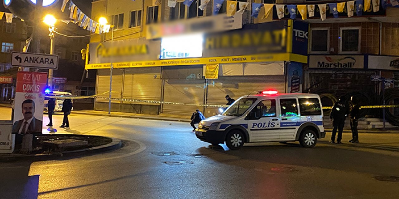 Çubuk'ta silahlar konuştu: Yaralı var