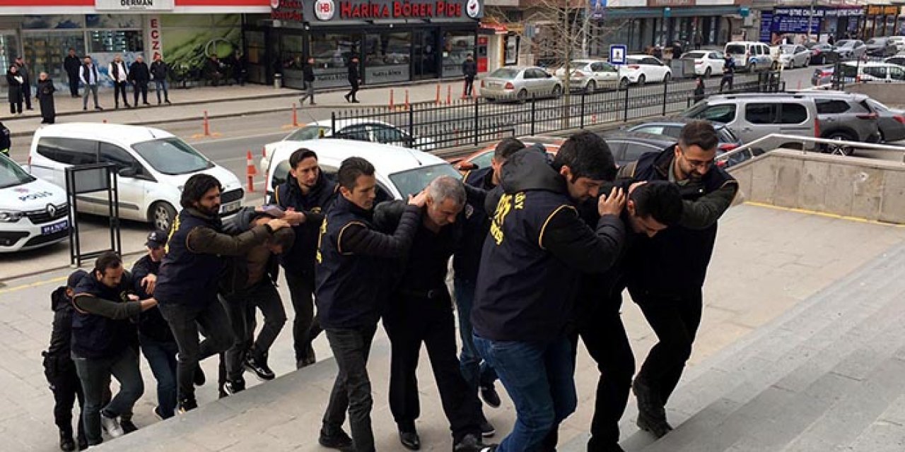 Fahiş hesap çıkartanlara operasyon: 9'u gözaltında