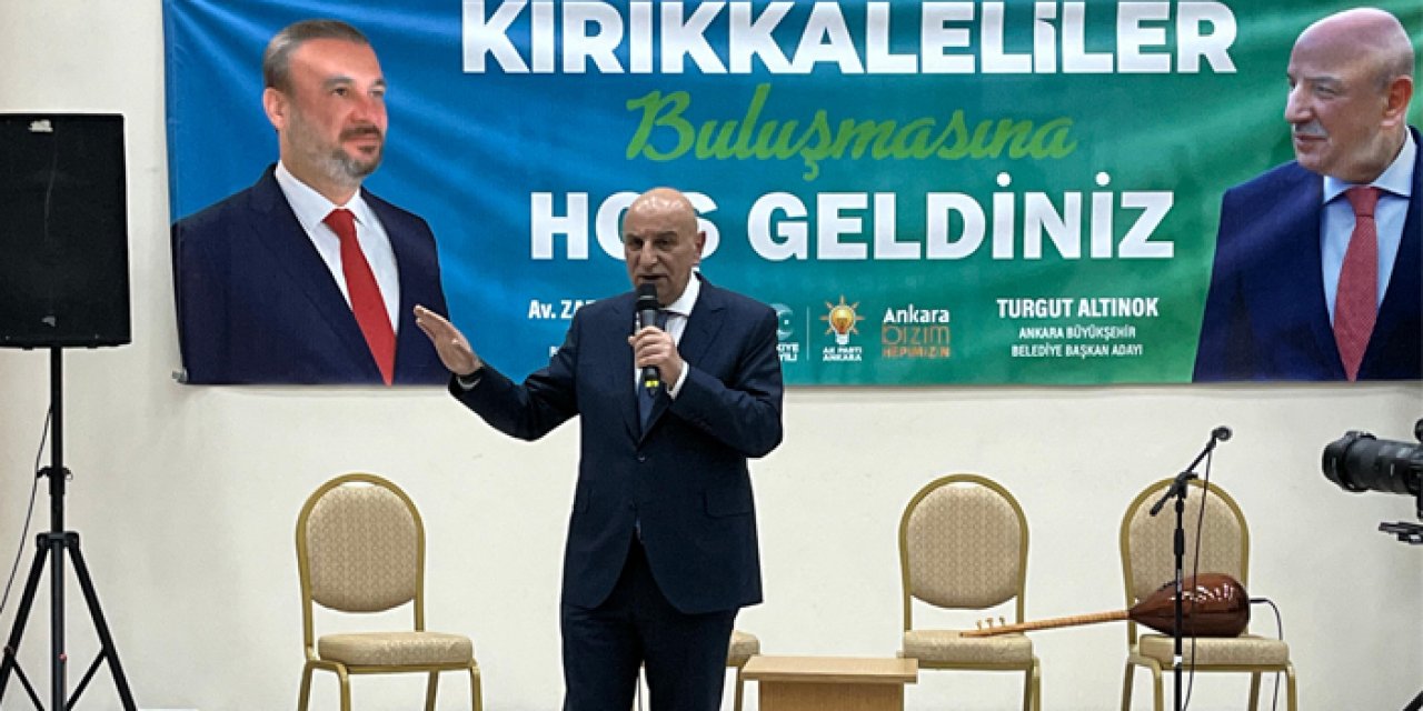 AK Parti Ankara Adayı Turgut Altınok: Suda yüzde 50 indirim yapacağız
