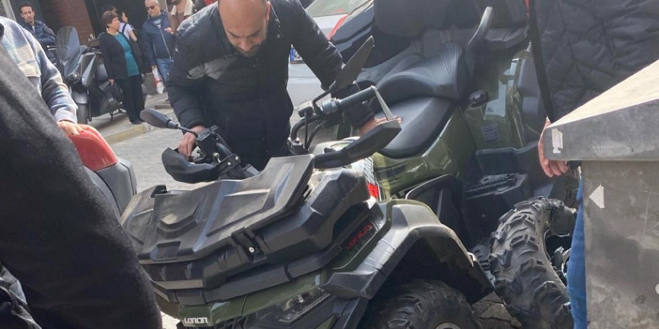 Manisa'da yol ortasında devrildi: 2 kişi yaralandı