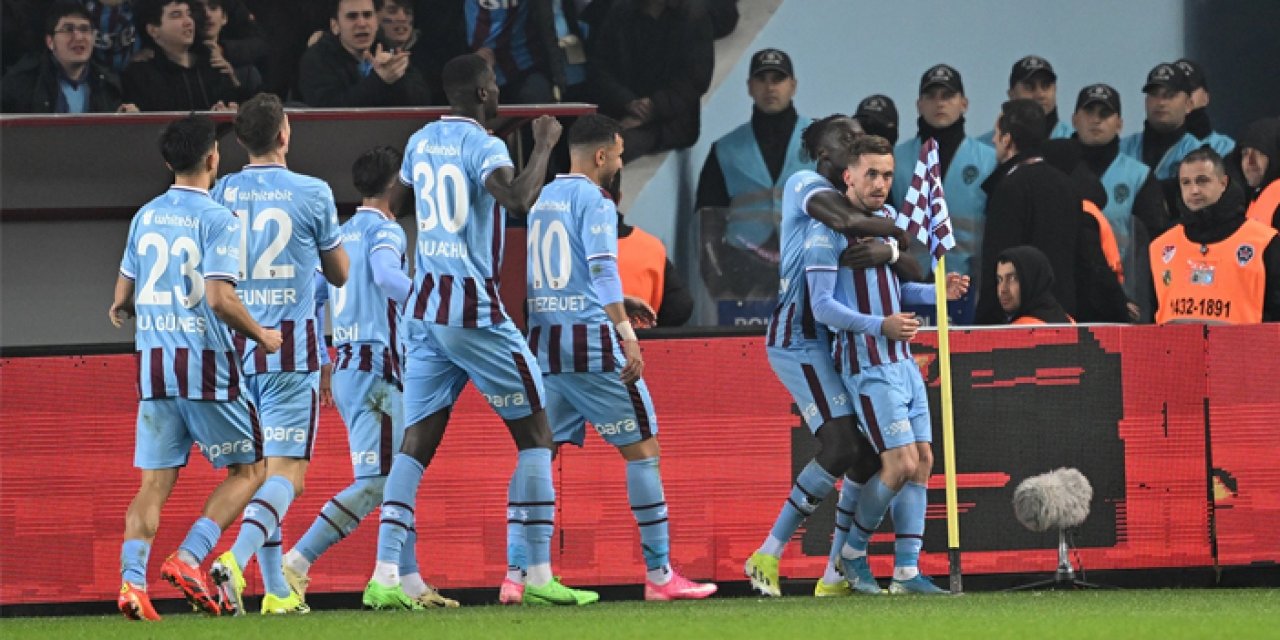 Trabzonspor kupada yarı finale yükseldi