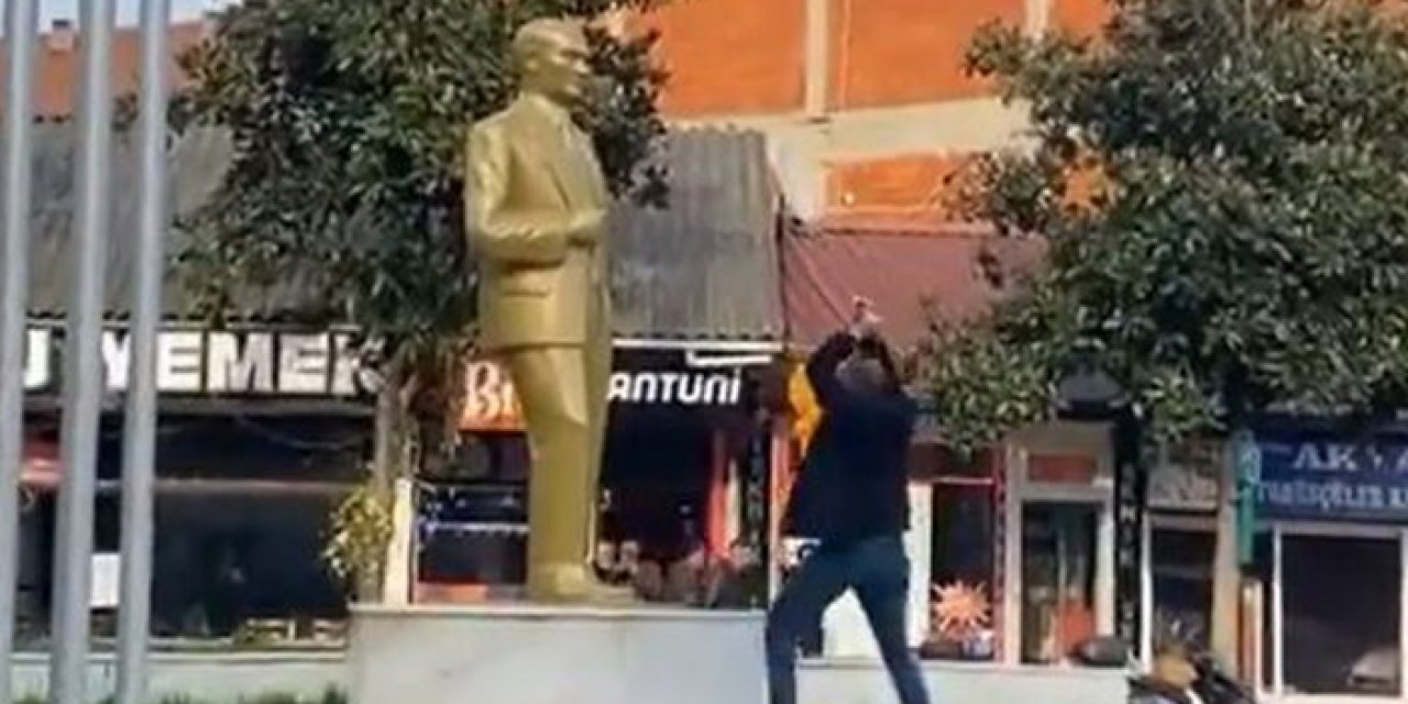 Atatürk’e saldıran şüpheli tutuklandı