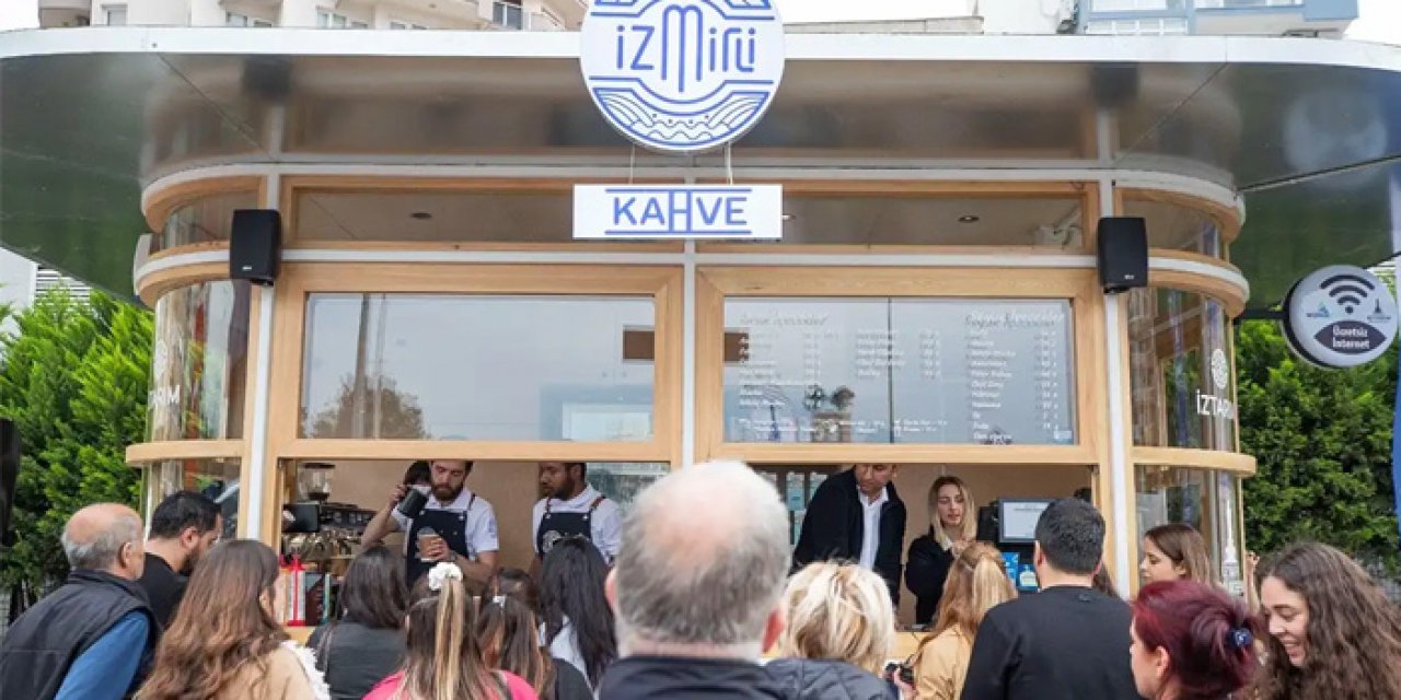 İzmirli kahveden bir büfe daha! İşte fiyat listesi