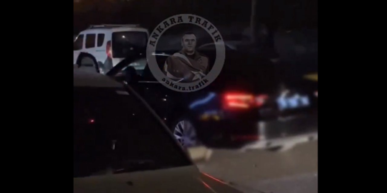 Bir şahısın devletin resmi aracıyla Ulus'ta bulunan eğlence merkezine gittiği iddia edildi