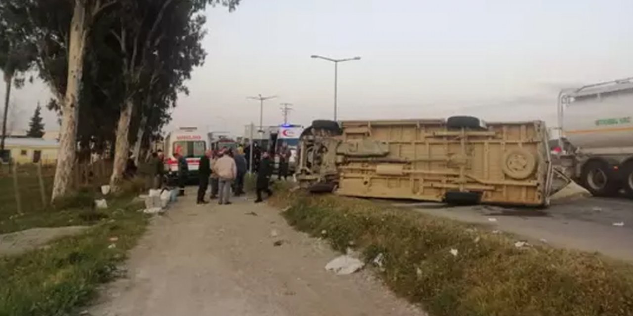 Mersin'de korkunç kaza: 6 yaralı var!