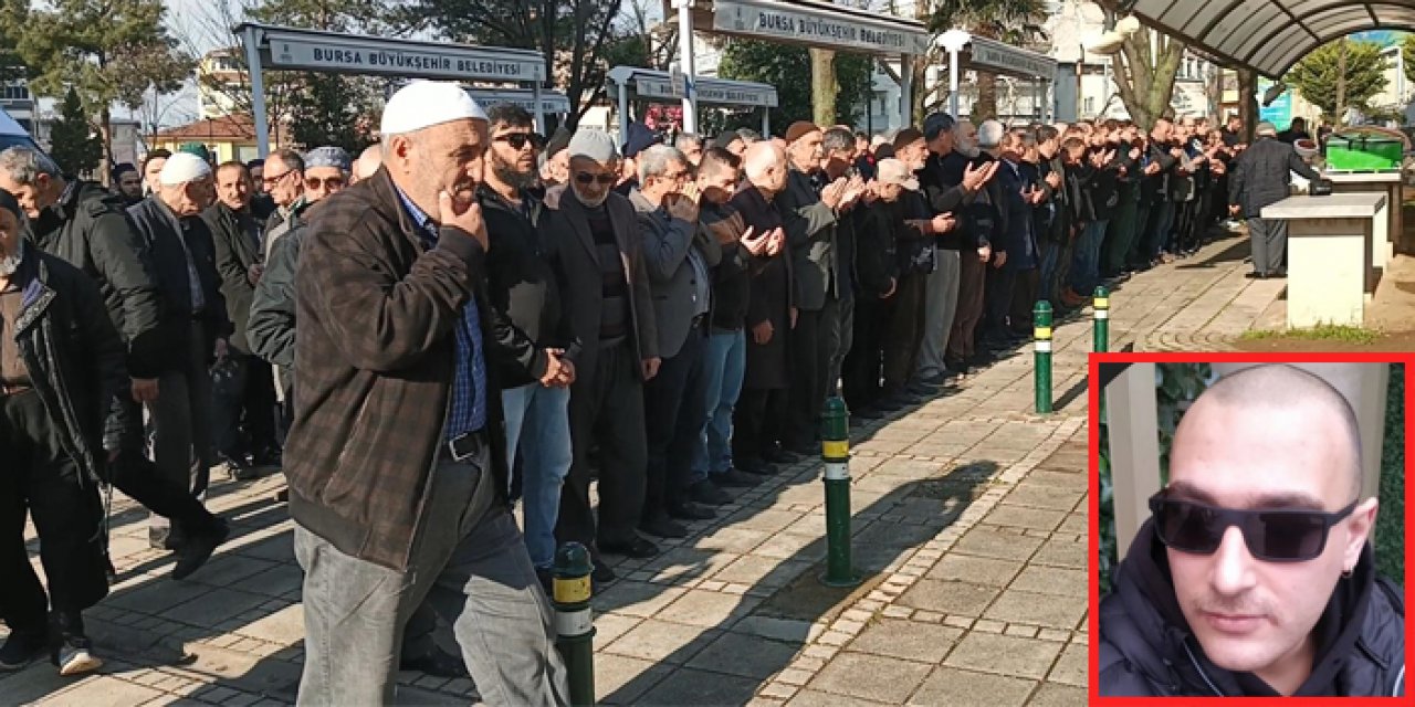 Depremde balkondan atlayarak can veren İsmail, son yolculuğuna uğurlandı