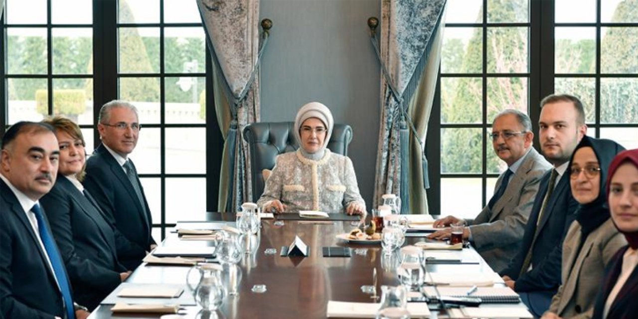 Emine Erdoğan, BM İklim Değişikliği Konferansı Başkanı Babayev ile görüştü