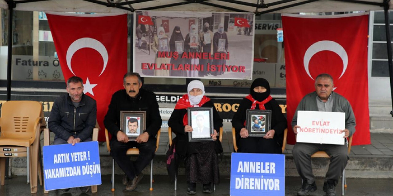 Muşlu ailenin evlat nöbeti devam ediyor