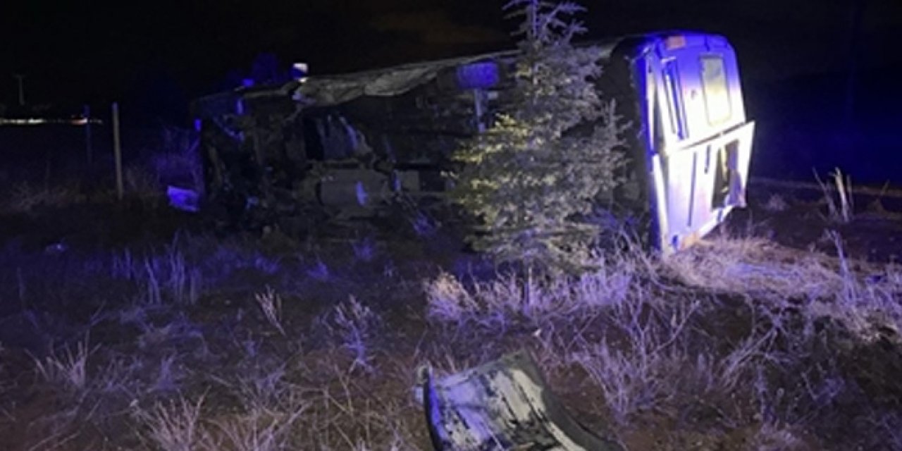 Konya'da facia: 2'si ağır 12 yaralı