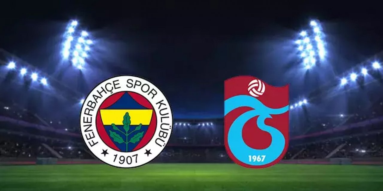 Trabzonspor-Fenerbahçe maçı için flaş karar!