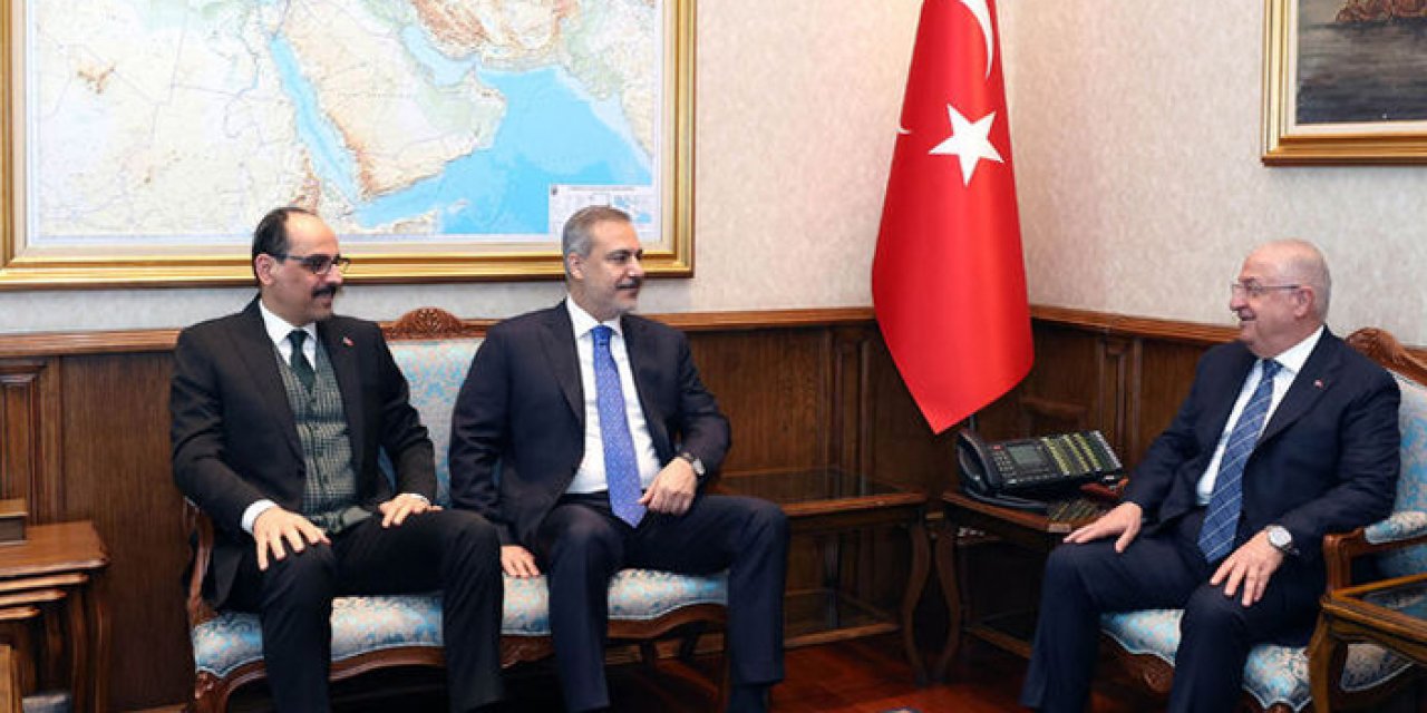 Ankara'da kritik toplantı: Üç isim bir arada...