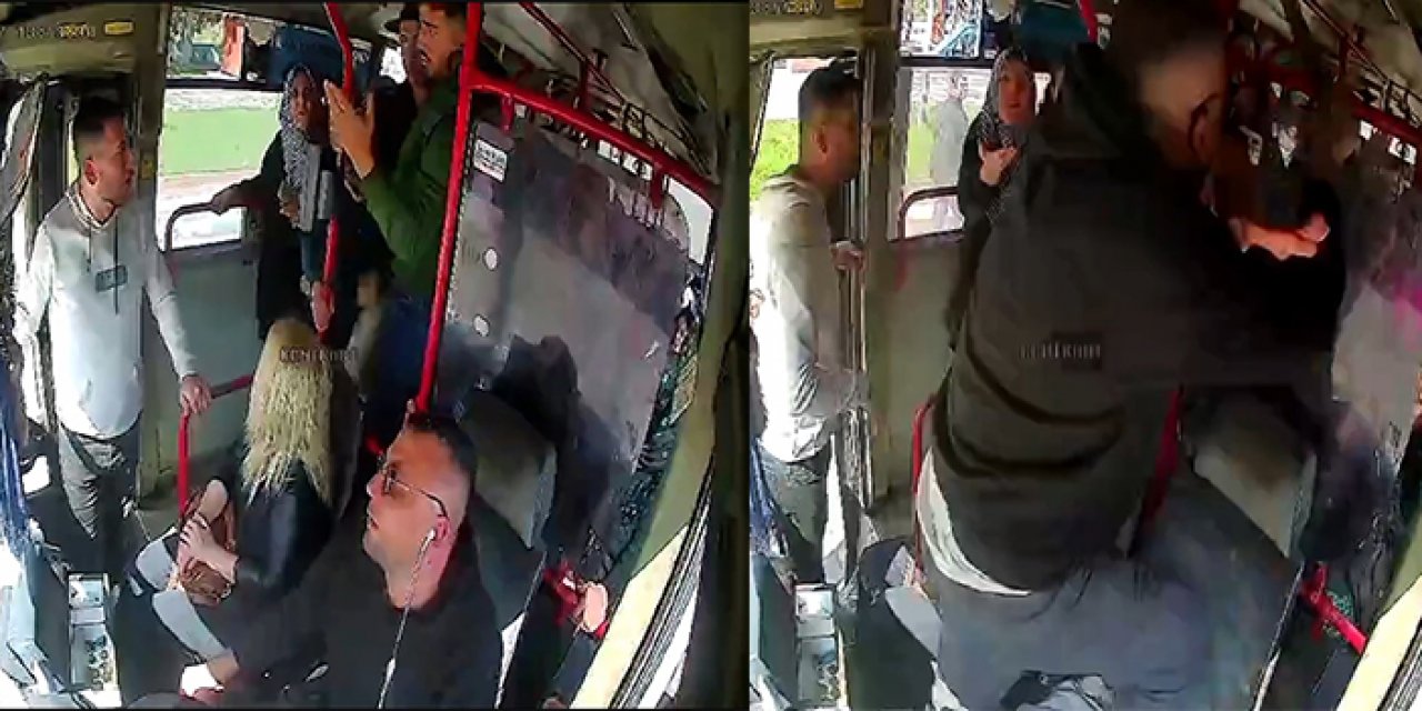 Adana'da skandal: Halk otobüsünde sopayla yolculara saldırdı