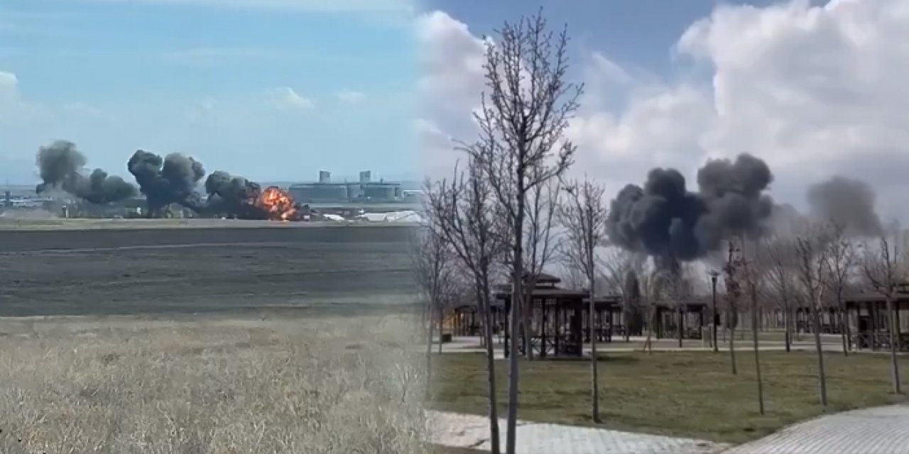 Türk Yıldızları uçağı Konya'da düştü