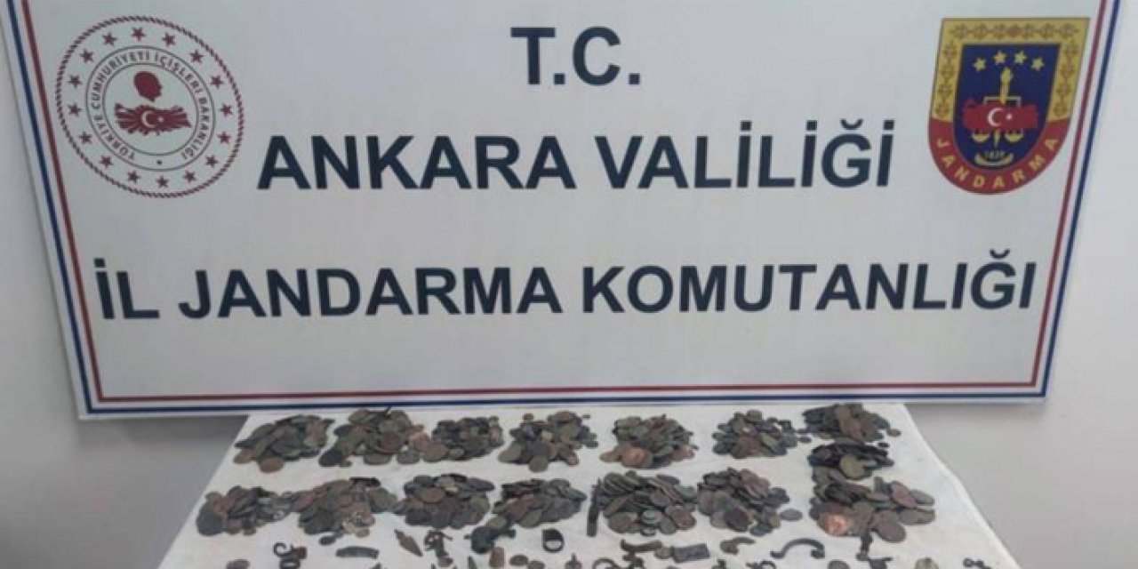 Ankara'da tarihi eser kaçakçılarına operasyon!