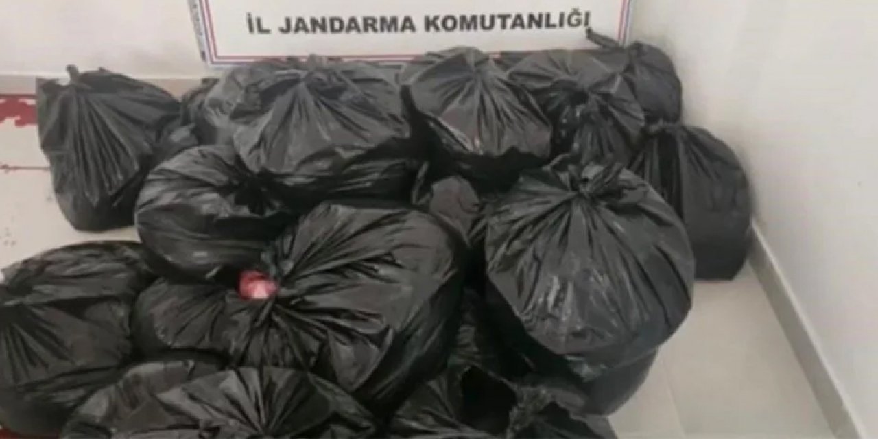 Durdurulan tırda at ve eşek eti ele geçirildi!