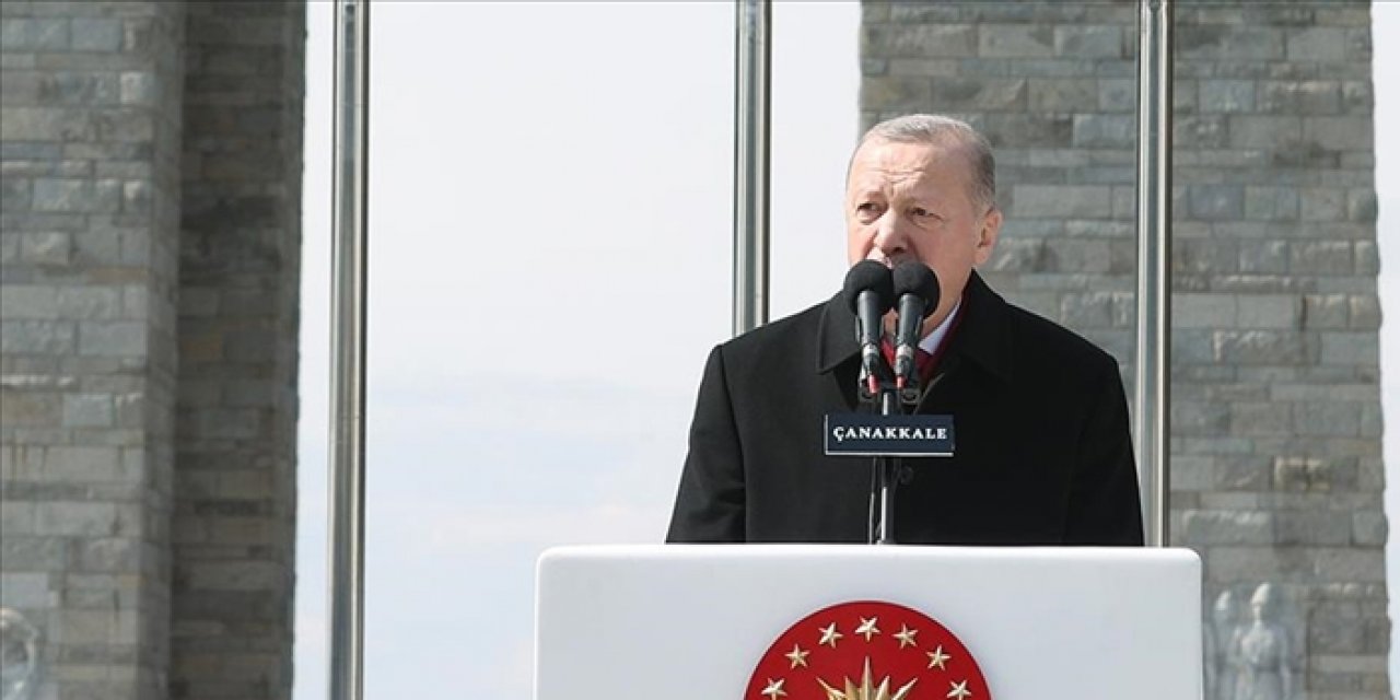 Cumhurbaşkanı Erdoğan: Çanakkale ruhu yolumuzu aydınlatmaya devam edecek