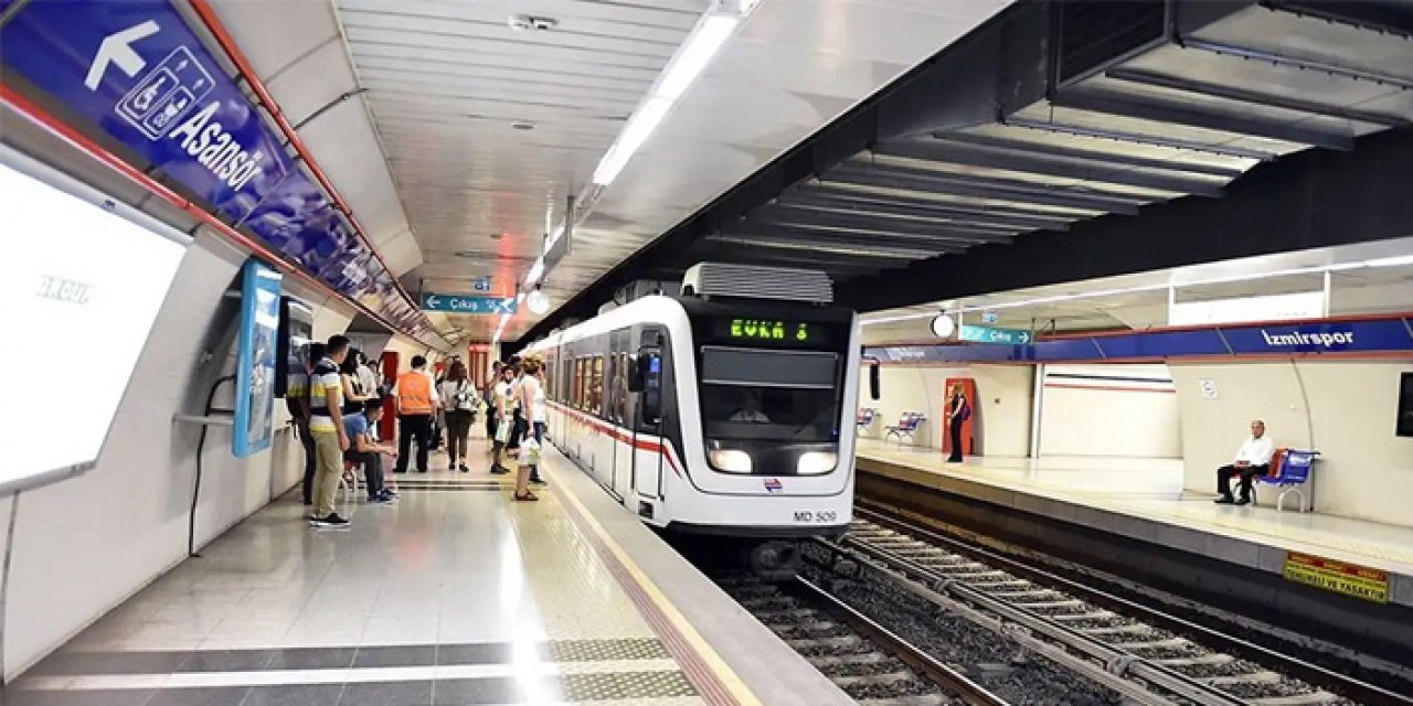 İzmir' metro nerelerden geçiyor? İşte bütün duraklar!