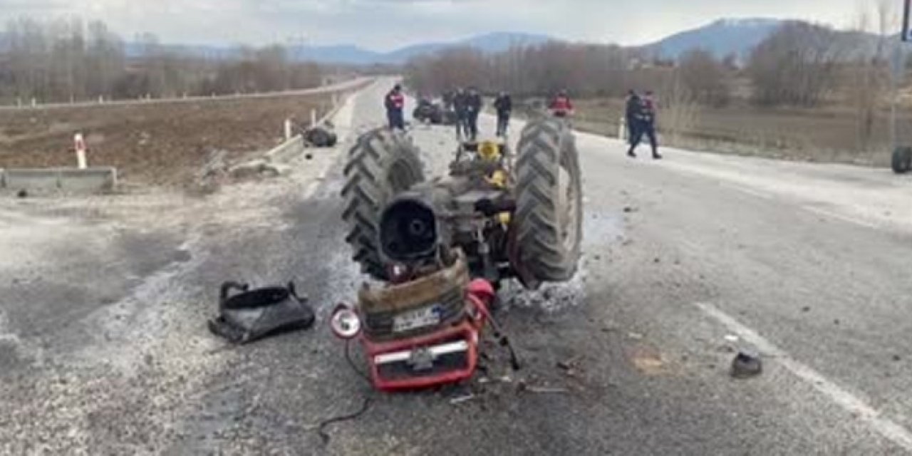 Konya yolunda kaza: 4 kişi yaralandı