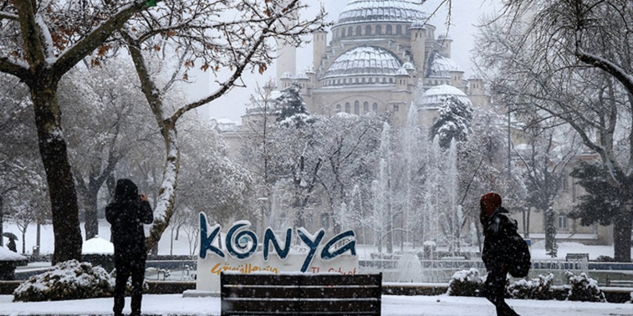 Konya'ya kar geliyor: Uzmanından uyarı geldi!