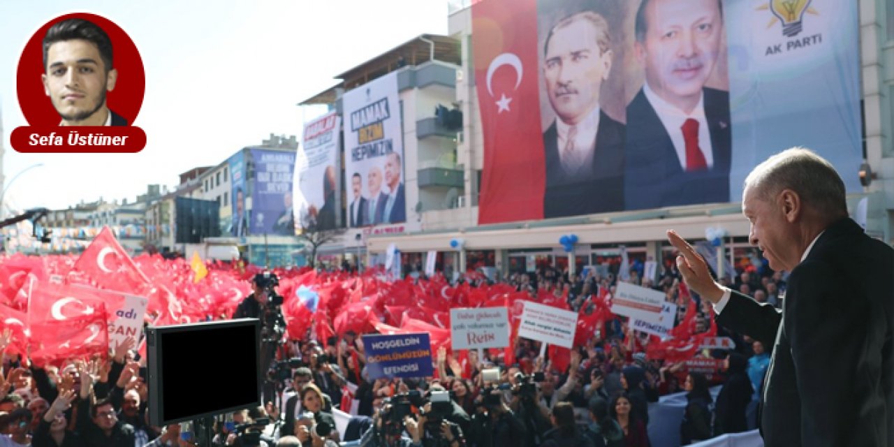 AK Parti’den gövde gösterisi: Mamaklı vatandaş mitinge akın etti