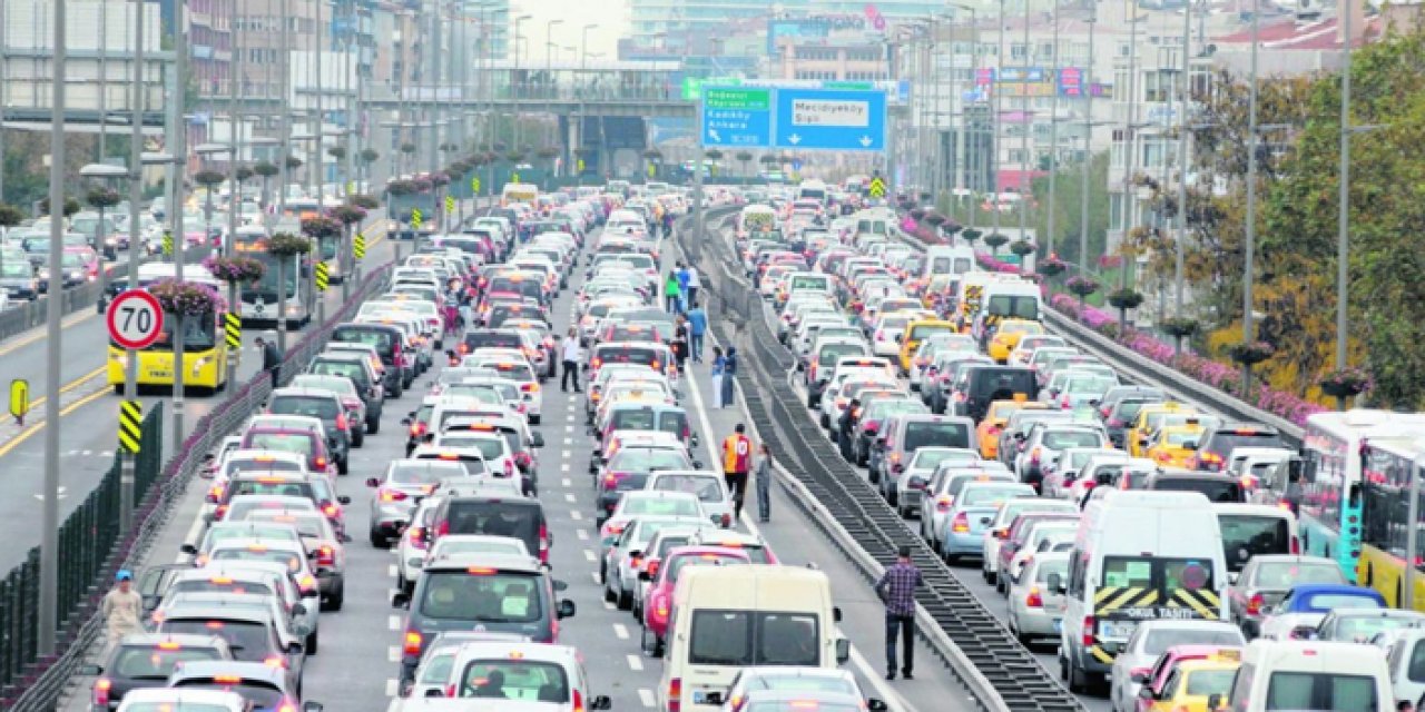 Trafikteki araç sayısı 30 milyona dayandı