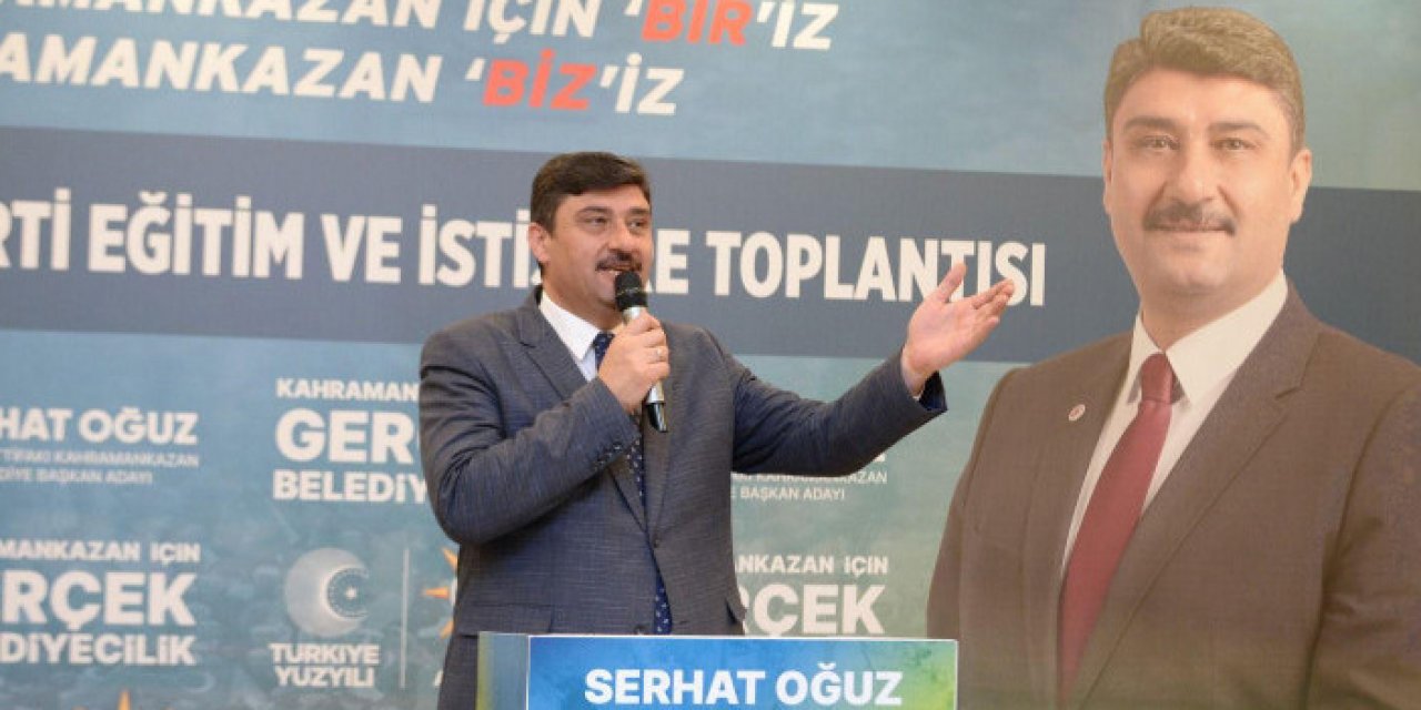 Serhat Oğuz sandık görevlileri ile iftarda buluştu