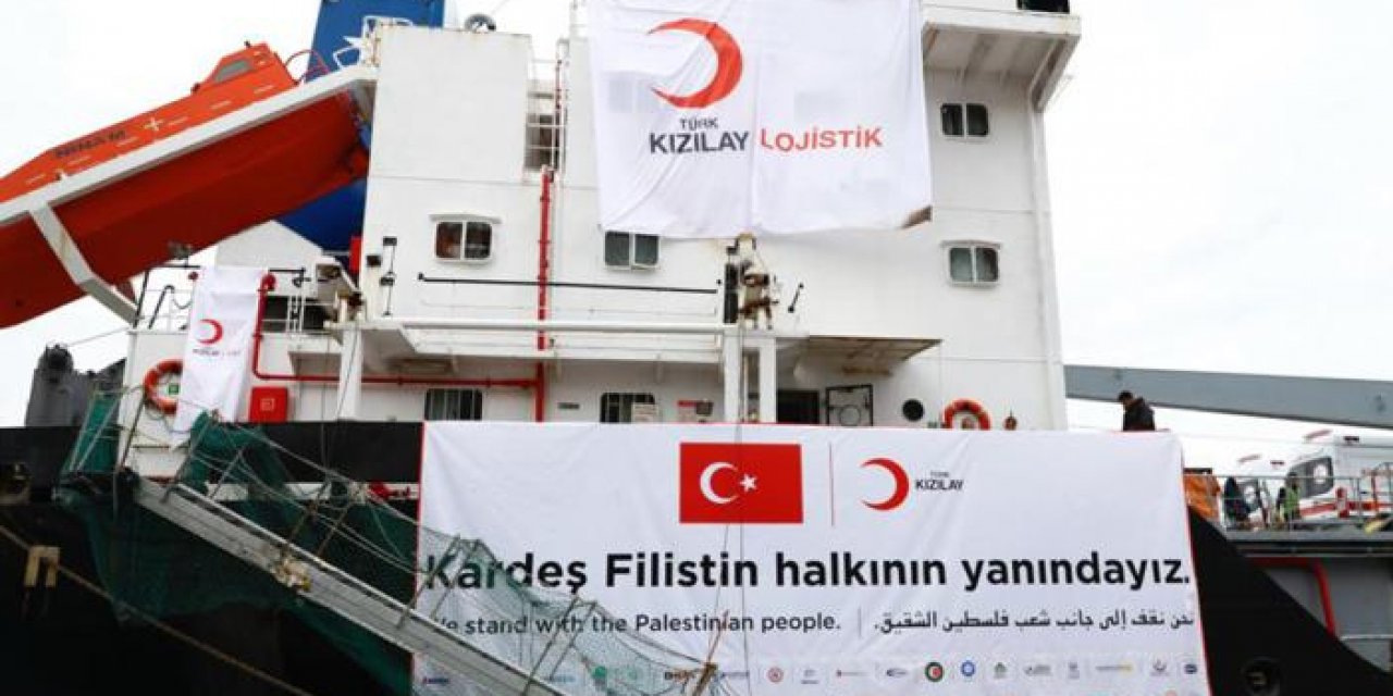 Türkiye'nin 8'inci insani yardım gemisi, yarın Gazze için yola çıkıyor