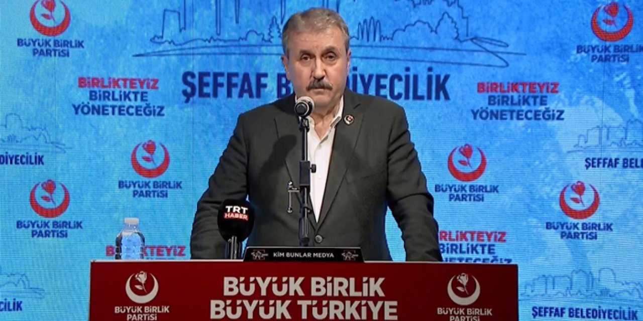 Destici'den YSK'nın Van kararına ilişkin açıklama