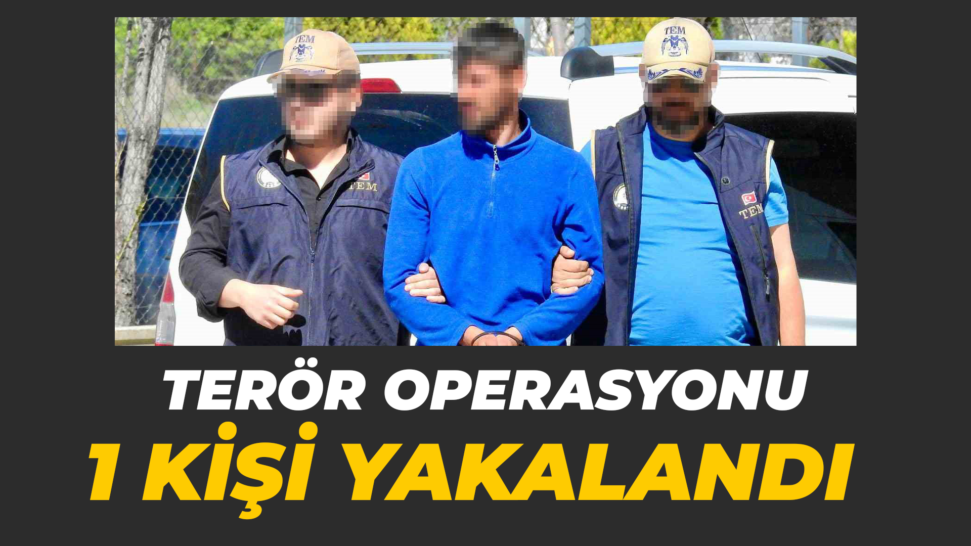 Kırşehir'de terör operasyonu: 1 gözaltı