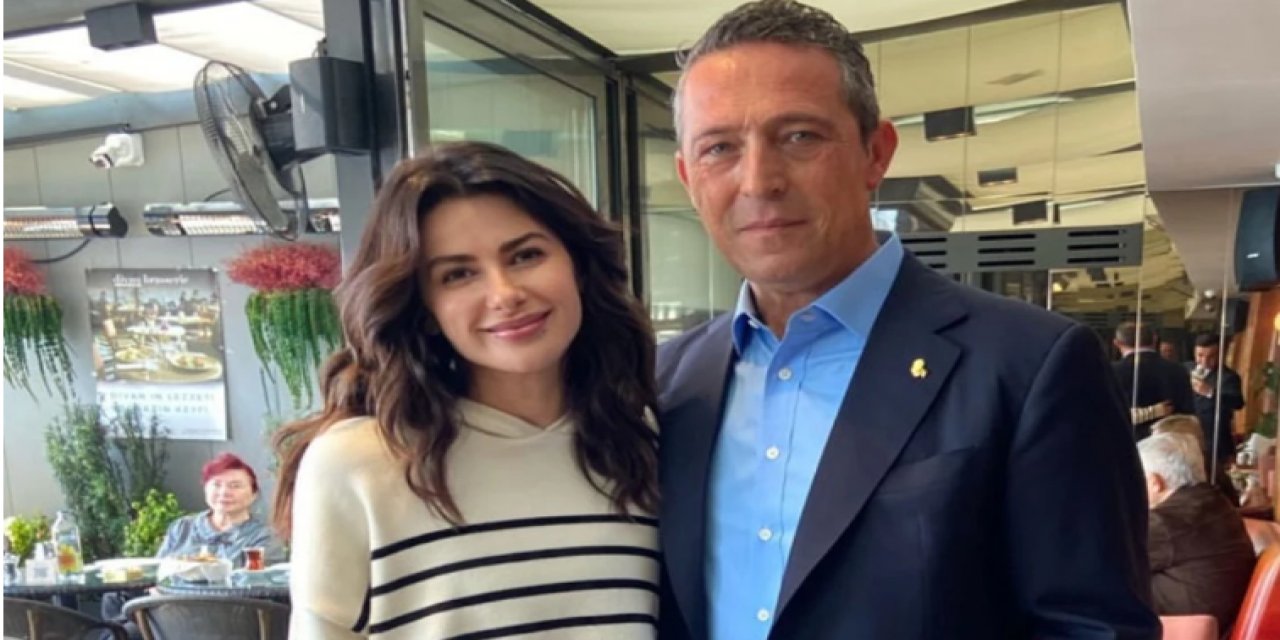 Nesrin Cavadzade, Fenerbahçe Başkanı Ali Koç ile bir araya geldi