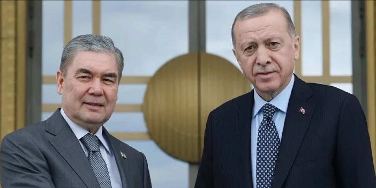 Cumhurbaşkanı Erdoğan, Türkmenistan Maslahatı Başkanı ile görüştü