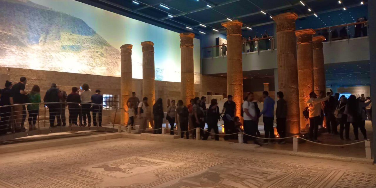 Bayramda akın ettiler: Zeugma Mozaik Müzesi ziyaretçi rekoru kırdı