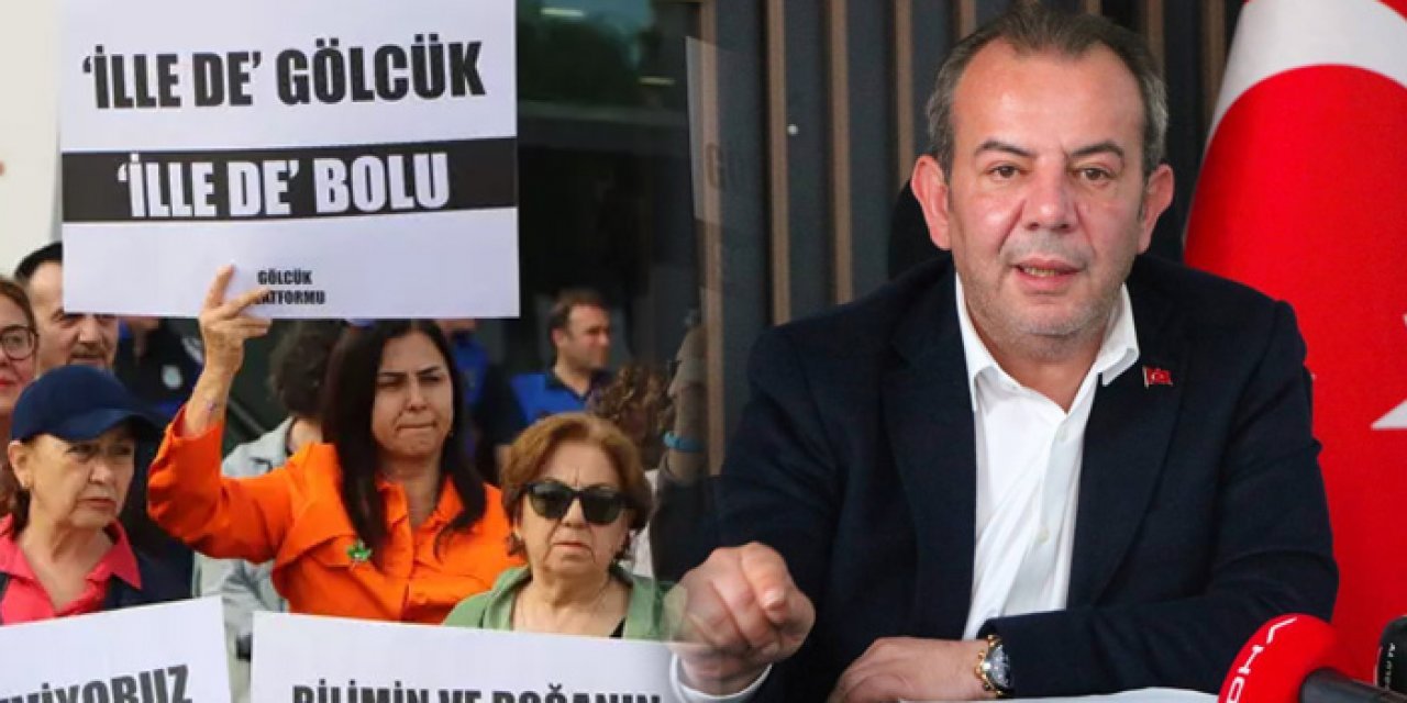 Tanju Özcan'dan protestocu eşine esprili yanıt