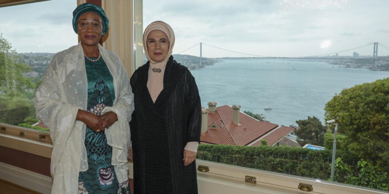 Emine Erdoğan Oluremi Tinubu'yla görüştü