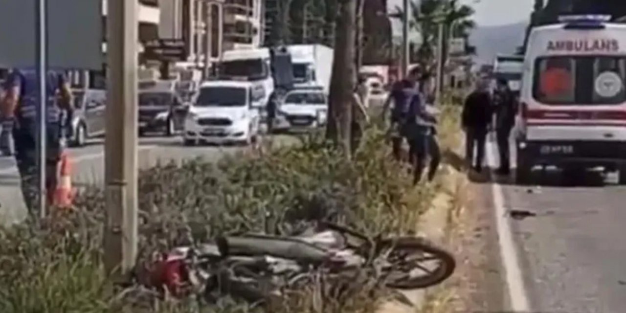 İzmir'de acı kaza: Motosikletteki çift hayatını kaybetti