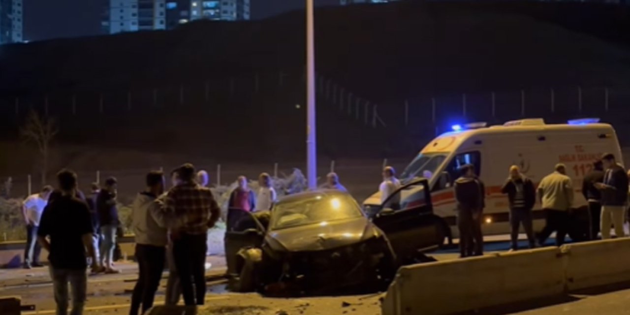 Ankara'da milletvekilinin aracı kaza yaptı!