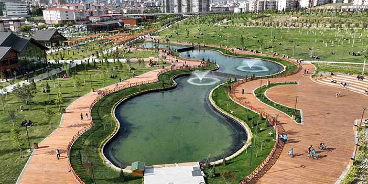 Başkent'te yeşile yatırım sürüyor: Batıkent Rekreasyon Alanı uğrak nokta oldu