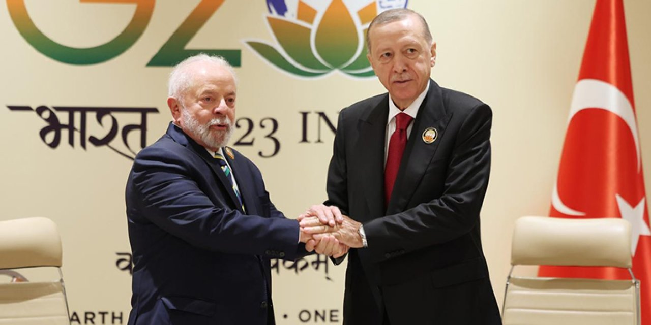 Cumhurbaşkanı Erdoğan Brezilyalı mevkidaşıyla görüştü