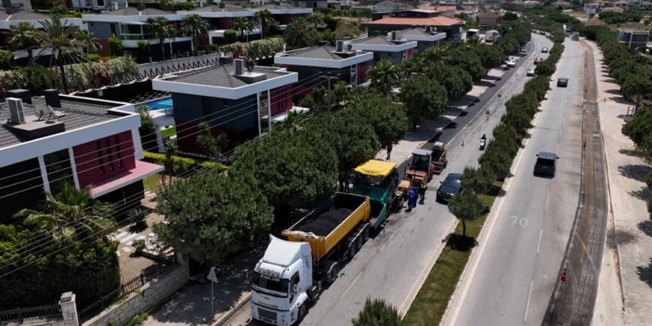 İzmir’in o yolları yenileniyor: İZBETON görevde