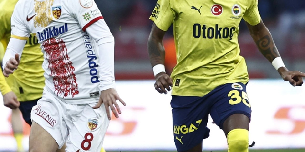 Fenerbahçe, Kayserispor'u 3 golle devirdi