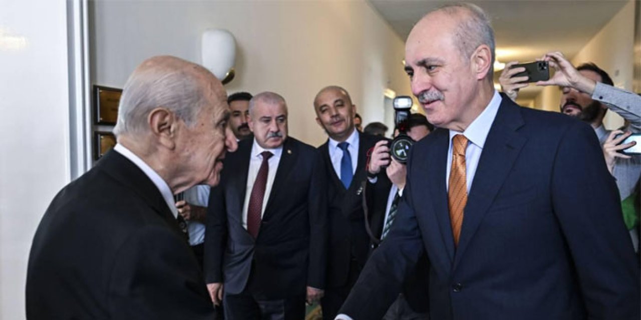 Numan Kurtulmuş'tan Bahçeli'ye ziyaret