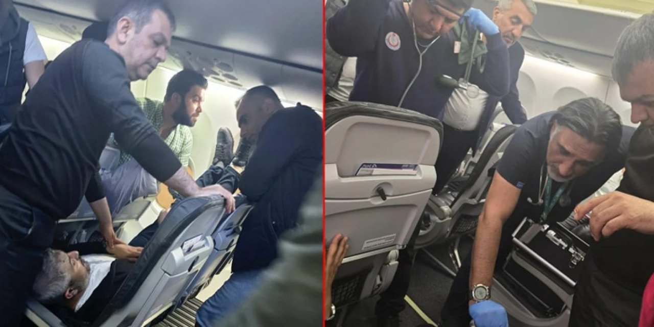 AK Partili doktor vekil uçakta fenalaşan hastanın hayatını kurtardı