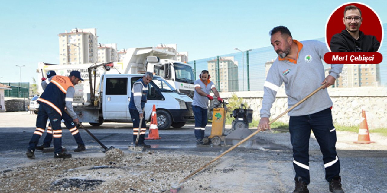 Mamak’ta asfalt çalışmaları başladı: 10 mahalleyi kapsıyor