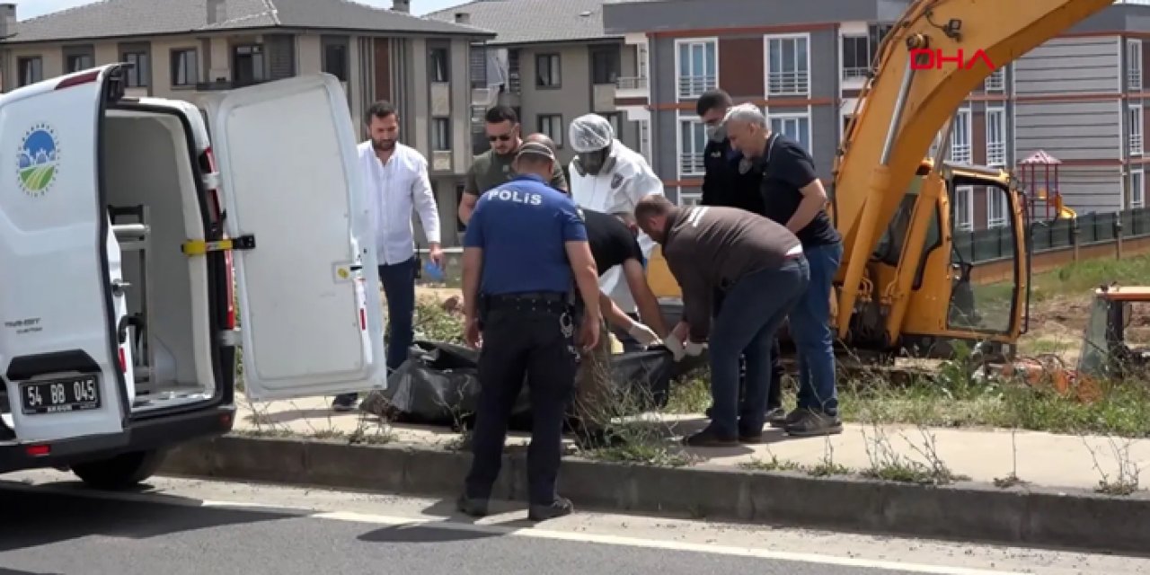 Temel kazısından ceset çıktı: Elleri ve ayakları bağlanmış halde bulundu