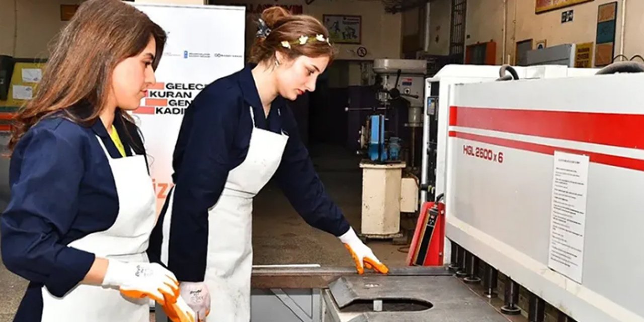 Sektörün ihtiyacı karşılanacak: Kadın kaynakçılar iş başında