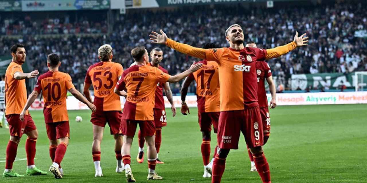 Süper Lig'de şampiyon Galatasaray