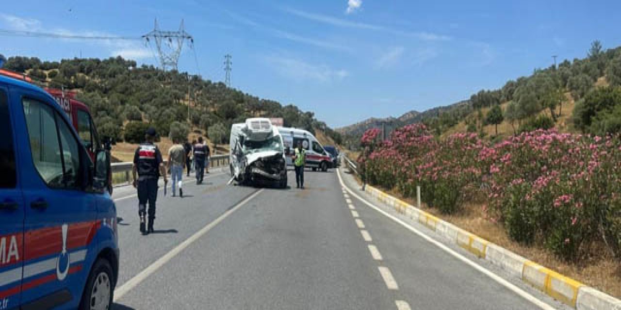 Aydın'da feci kaza! Çok sayıda yaralı var